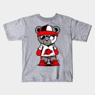 Patchwork the bear Kids T-Shirt